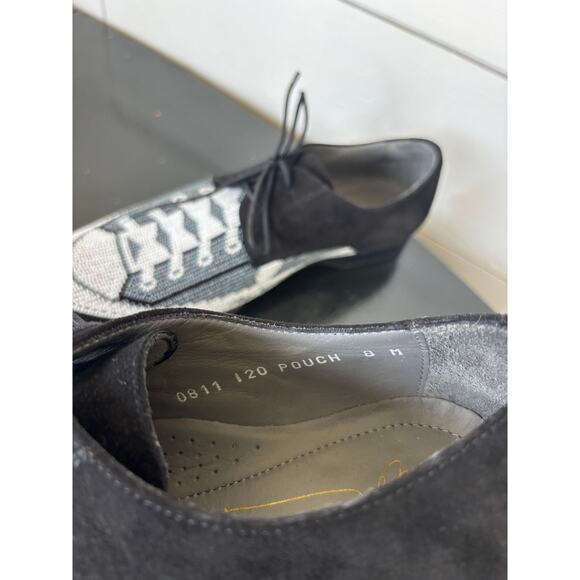 Donald‎ J Pliner Glass Beaded Black and White Made in Italy Shoes Size 8 M main image 3